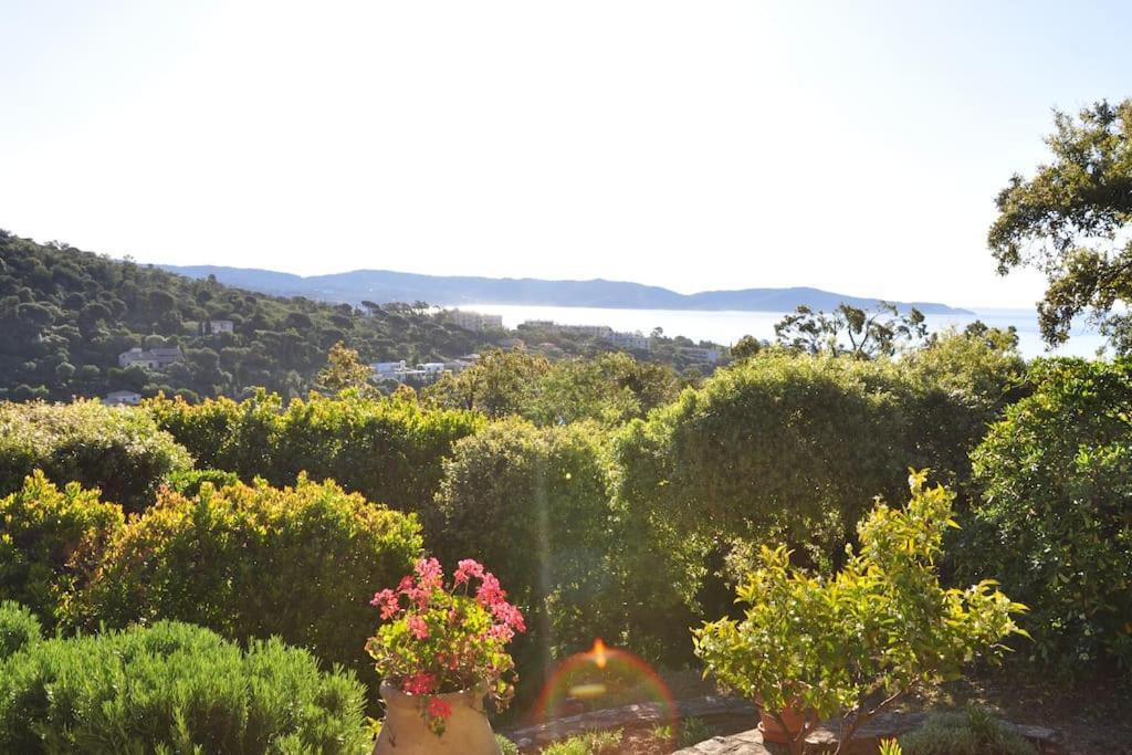Villa Abeille : Douces Vacances D'Ete Avec Vue Mer 카발레르쉬르메르 외부 사진